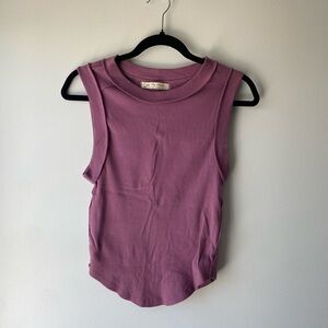 FP Movement Workout Purple Sleeveless Top